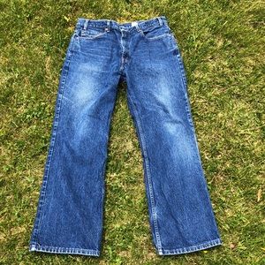 Levi’s men 517 bootcut denim jeans
